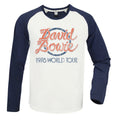 Weiß-Marineblau - Front - Amplified - "1978 World Tour" T-Shirt für Herren-Damen Unisex