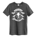 Anthrazit - Front - Amplified - "Pure American Metal" T-Shirt für Herren-Damen Unisex