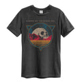 Holzkohle - Front - Amplified - "Skull Planet" T-Shirt für Herren-Damen Unisex