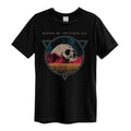 Schwarz - Front - Amplified - "Skull Planet" T-Shirt für Herren-Damen Unisex