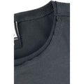 Holzkohle - Back - Amplified - T-Shirt Logo für Herren-Damen Unisex