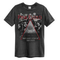Holzkohle - Front - Amplified - "Pyramid Faces" T-Shirt für Herren-Damen Unisex