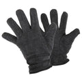 Anthrazit - Front - FLOSO Damen Thermo Fleece-Handschuhe (3M 40g)