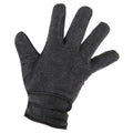 Anthrazit - Back - FLOSO Damen Thermo Fleece-Handschuhe (3M 40g)
