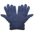 Marineblau - Back - FLOSO Herren Thinsulate Winter-Handschuhe - Ski-Handschuhe - Thermo-Handschuhe - Fleece-Handschuhe