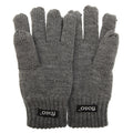 Grau - Front - Floso Kinder Thinsulate Thermo-Strickhandschuhe