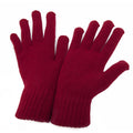Rot - Front - Damen Thermo-Handschuhe