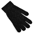 Schwarz - Front - Damen Magic Gloves Thermo-Handschuhe mit Wollanteil