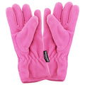 Pink - Back - FLOSO Mädchen Thinsulate Fleece Thermo-Handschuhe