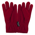 Rot - Back - FLOSO Mädchen Thinsulate Fleece Thermo-Handschuhe