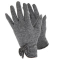 Grau - Front - Handy Damen Handschuhe