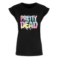 Schwarz - Front - Grindstore - "Pretty Dead" T-Shirt für Damen