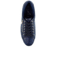 Blau - Side - Lunar - Damen Sneaker "Charm", Leo-Muster