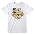 Weiß - Front - Animaniacs Erwachsenen-T-Shirt mit Logo-Motiv