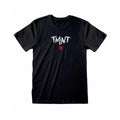 Schwarz - Front - Teenage Mutant Ninja Turtles - T-Shirt für Herren-Damen Unisex