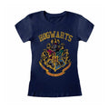 Marineblau - Front - Harry Potter - T-Shirt für Damen
