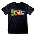 Schwarz - Front - Back To The Future - T-Shirt für Herren-Damen Unisex