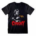 Schwarz-Rot-Grau - Front - Chucky - "My Friends Call Me" T-Shirt für Herren-Damen Unisex