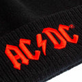 Schwarz-Rot - Back - AC-DC - Mütze Logo