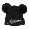 Schwarz - Front - Mickey Mouse & Friends - Mütze für Herren-Damen Unisex