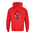 Rot - Front - Spider-Man - Kapuzenpullover für Herren-Damen Unisex