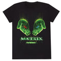 Schwarz - Front - The Matrix - "Enter The Matrix" T-Shirt für Herren-Damen Unisex