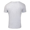 Grau meliert - Back - Batman - T-Shirt für Herren-Damen Unisex