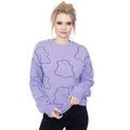 Violett - Side - Pokemon - Sweatshirt für Herren-Damen Unisex