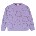 Violett - Front - Pokemon - Sweatshirt für Herren-Damen Unisex