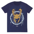 Marineblau - Front - Loki - T-Shirt Logo für Herren-Damen Unisex