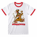 Weiß - Front - Scooby Doo - "Munchies" T-Shirt für Herren-Damen Unisex