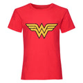 Rot - Front - DC Comics - "Wonder Woman" T-Shirt für Damen