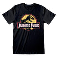 Schwarz - Side - Jurassic Park - T-Shirt für Herren-Damen Unisex