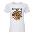 Weiß - Front - The Lion King - T-Shirt für Damen