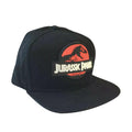 Schwarz - Side - Jurassic Park Logo Baseballkappe