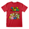 Rot - Side - Super Mario - T-Shirt für Herren-Damen Unisex