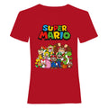 Rot - Front - Super Mario - T-Shirt für Herren-Damen Unisex