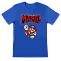 Blau-Rot - Front - Super Mario - T-Shirt für Herren-Damen Unisex