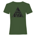 Grün - Front - Nintendo - "Triforce" T-Shirt für Herren-Damen Unisex