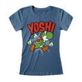Blau - Front - Super Mario - T-Shirt für Damen