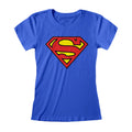 Blau - Side - Superman - T-Shirt für Damen