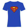 Blau - Front - Superman - T-Shirt für Damen