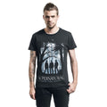 Schwarz - Back - Supernatural - T-Shirt für Herren-Damen Unisex