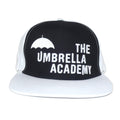 Weiß-Schwarz - Front - The Umbrella Academy - Logo - Snapback Mütze