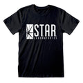 Schwarz - Front - The Flash - "Star Labs" T-Shirt für Herren-Damen Unisex