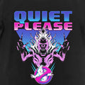 Schwarz - Back - Ghostbusters - "Quiet Please" T-Shirt-Kleid für Damen