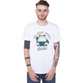 Weiß - Side - Pokemon - "Eat Sleep Repeat" T-Shirt für Herren-Damen Unisex