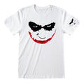 Weiß - Front - Batman: The Dark Knight - "Smile" T-Shirt für Herren-Damen Unisex