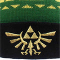 Schwarz-Grün-Gold - Back - Legend Of Zelda - Herren-Damen Unisex Logo - Mütze