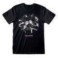 Schwarz-Weiß - Front - Junji-Ito - "Crawling" T-Shirt für Herren-Damen Unisex